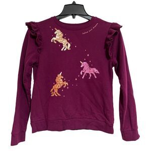 Jumping Beans Ruffle Sleeve Sweatshirt‎